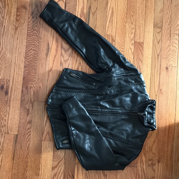 Motorcycle Leather Jacket - Picture 2 of 3